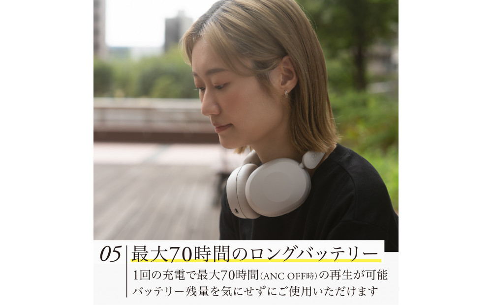 ワイヤレスヘッドホン final UX1000 BLACK ハイコスパモデル/ノイズキャンセリング/ノイキャン/ANC/マイク付き