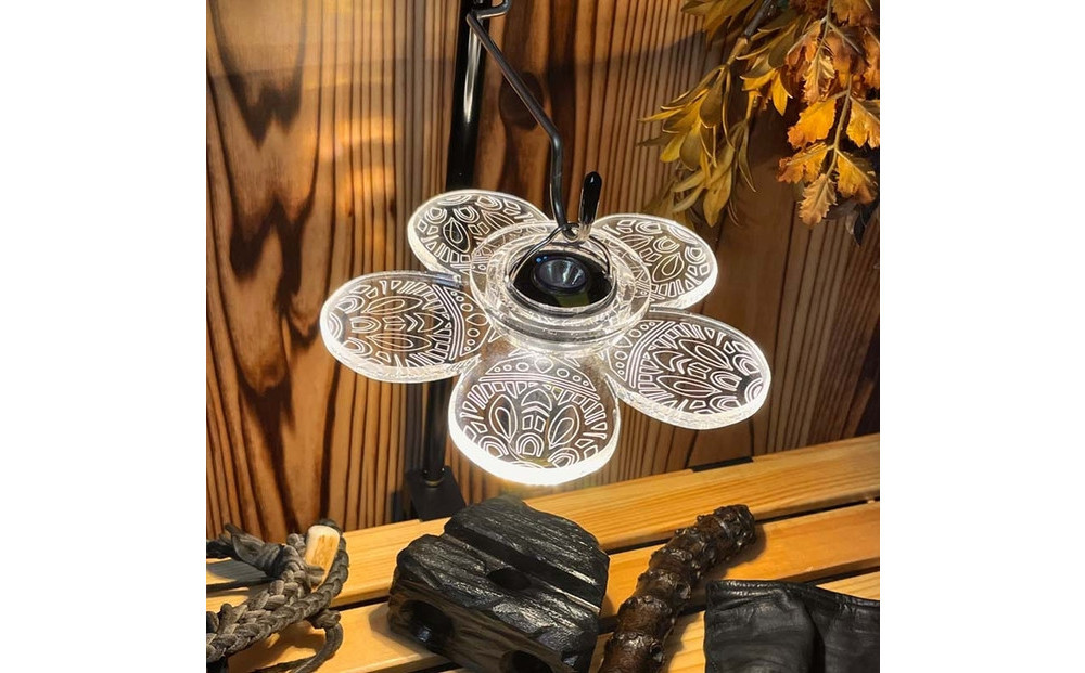 ゴールゼロ用シェード　GOBEN　五弁花　1個　アウトドア・インテリアに　川崎市自社工場一貫生産品