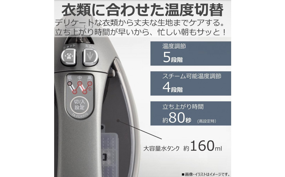 東芝 アイロン コードレス パワフルスチーム TA-FDX970(K)