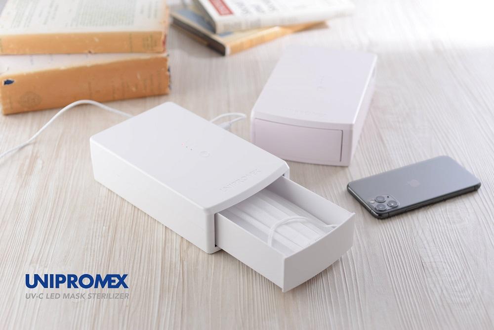 マスク除菌ケース「紫外君」シングル照射タイプ（片面除菌仕様）