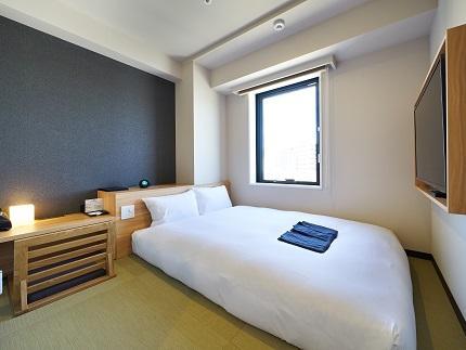 「ホテル縁道」コンセプトセミダブル”ISAGO” 宿泊券（1泊食事なし）1組2名様