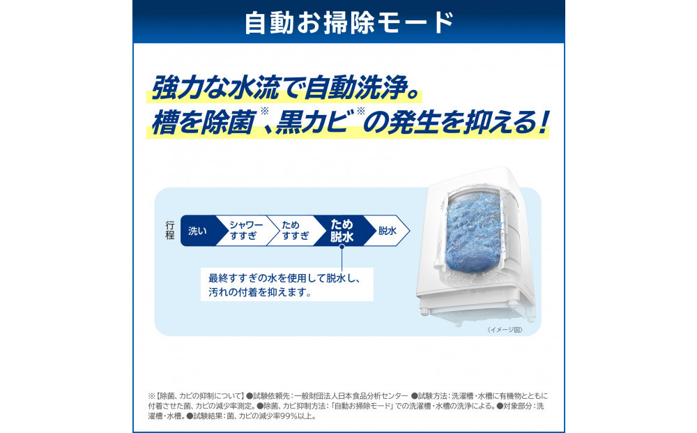 東芝 洗濯機 AW-8VH4(W)【標準設置費込み】乾燥機能搭載 容量8kg グランホワイト 幅555mm 抗菌ウルトラファインバブル洗浄W 低振動・低騒音 お手入れ 簡単 自動お掃除モード 全自動洗濯機 家電 おすすめ 人気 TOSHIBA 神奈川県 川崎市