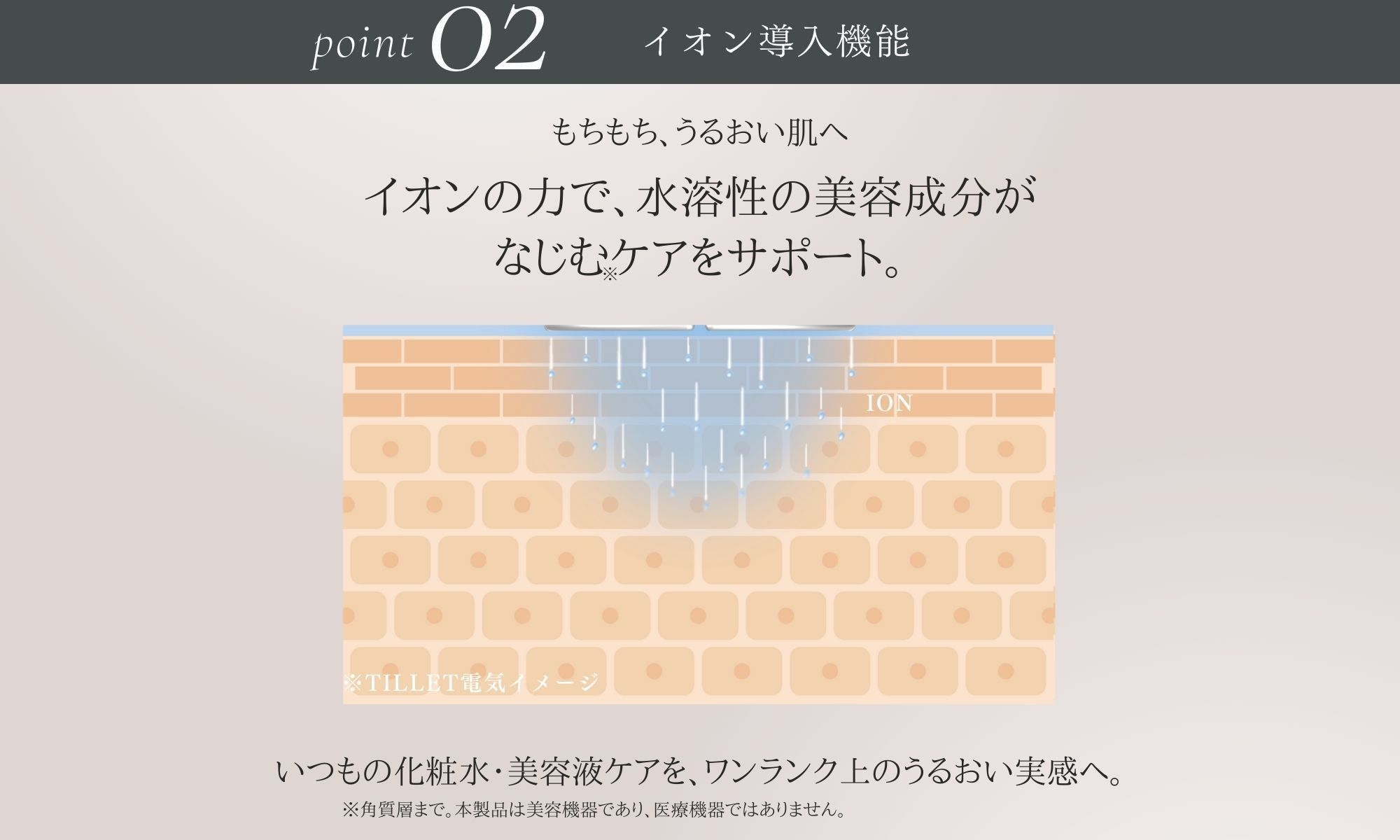 自宅で手軽にフェイス＆スカルプケア【TILLET W-GEAR Gold White】