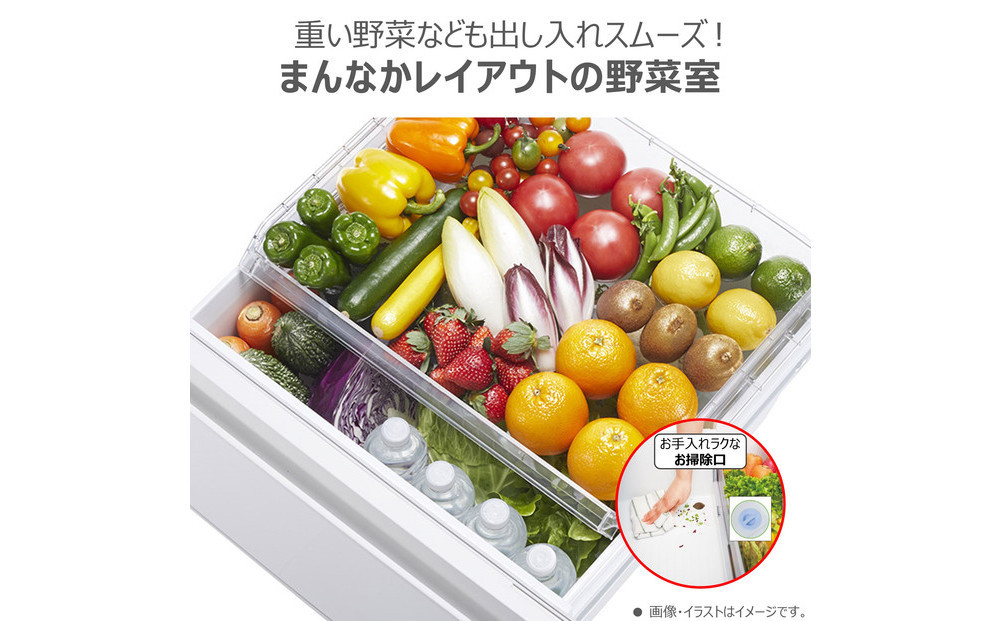 東芝 冷蔵庫 【標準設置費込み】 356L 3ドア 右開き 冷凍冷蔵庫 GR-Y36SC(WU)