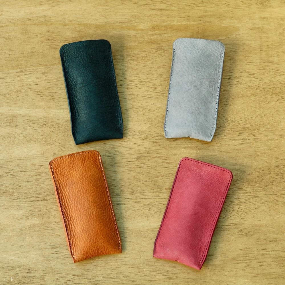 SKLO 首かけメガネケース(L)【Gray】