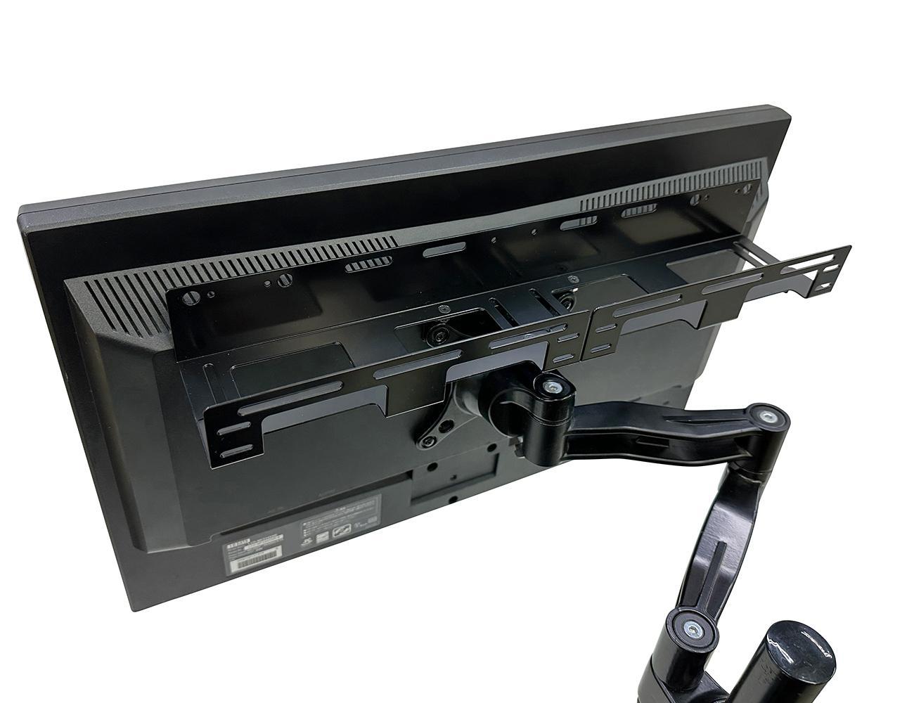 長尾製作所 モニターアーム・VESA対応HDD＆PC収納ホルダー 400