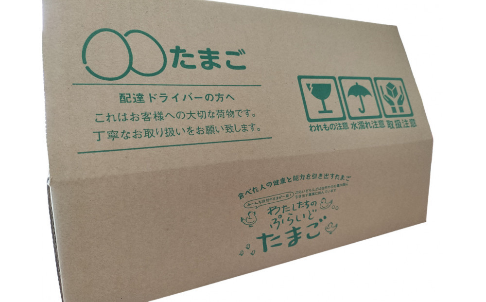 【定期便：6か月】【食べチョクアワード2025 畜産部門 1位の日本一のたまご】単なる平飼いではない究極の卵『わたしたちのぷらいどたまご』6パック（60個）セット