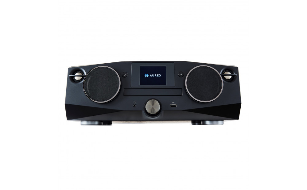 AUREX CD/FM繝ッ繧、繝、繝ャ繧ケ繧ケ繝斐シ繧ォ繝シ繧キ繧ケ繝繝 繧オ繧ヲ繝ウ繝峨励Ο繧サ繝繧オ繝シ謳ュ霈 AX-XSS100(K)