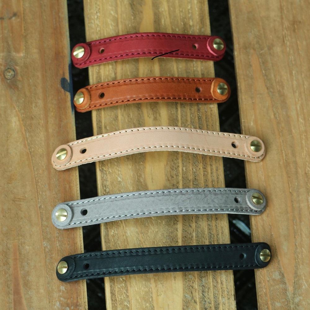 SKLO 首かけタッチペンホルダー+レザーマスクバンド　Shortタイプ【Camel】