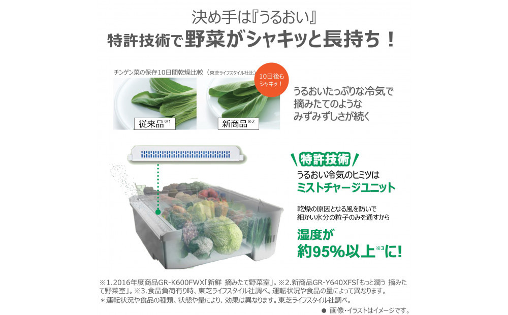 æ±èãå·èµåº«ãæšæºèšçœ®è²»èŸŒã¿ãã643Lã6ãã¢ãäž¡éããå·åå·èµåº«ãGR-Y640XFS(XK)