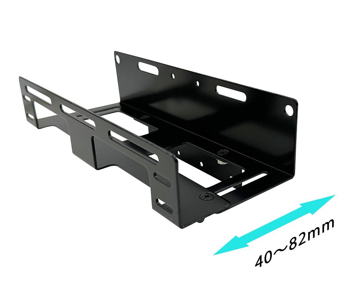 長尾製作所 モニターアーム・VESA対応HDD＆PC収納ホルダー 200