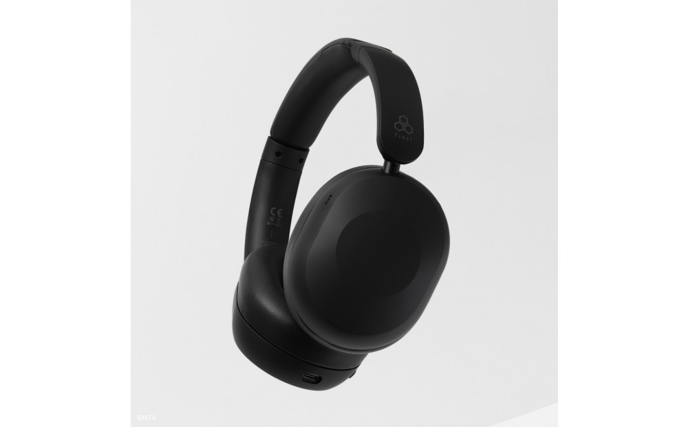 ワイヤレスヘッドホン final UX1000 BLACK ハイコスパモデル/ノイズキャンセリング/ノイキャン/ANC/マイク付き