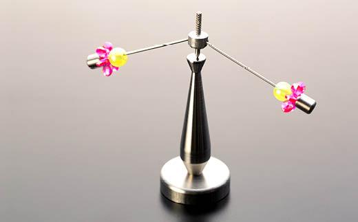 【かわさきマイスター考案】やじろべえゴマ（台先広いタイプ）