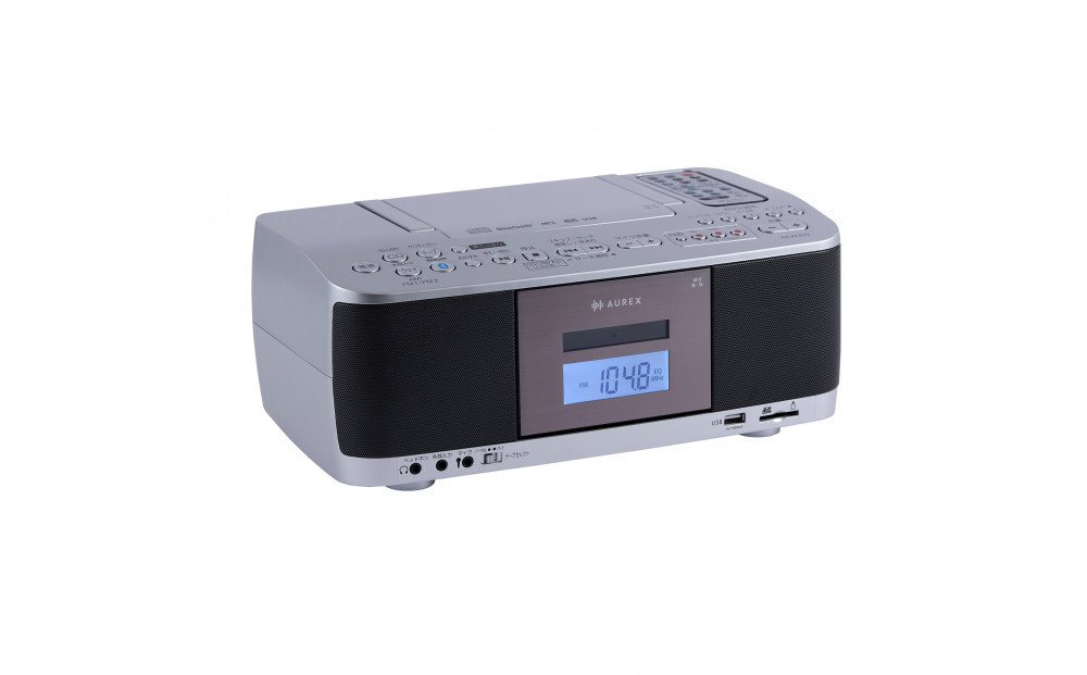 AUREX SD/USB/CDã©ãžãªã«ã»ããã¬ã³ãŒã㌠AX-KCR70(S)