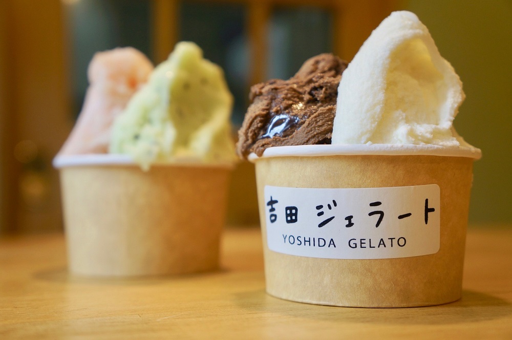 小さなジェラート工房「吉田ジェラート」が作るジェラートおまかせ８個セット