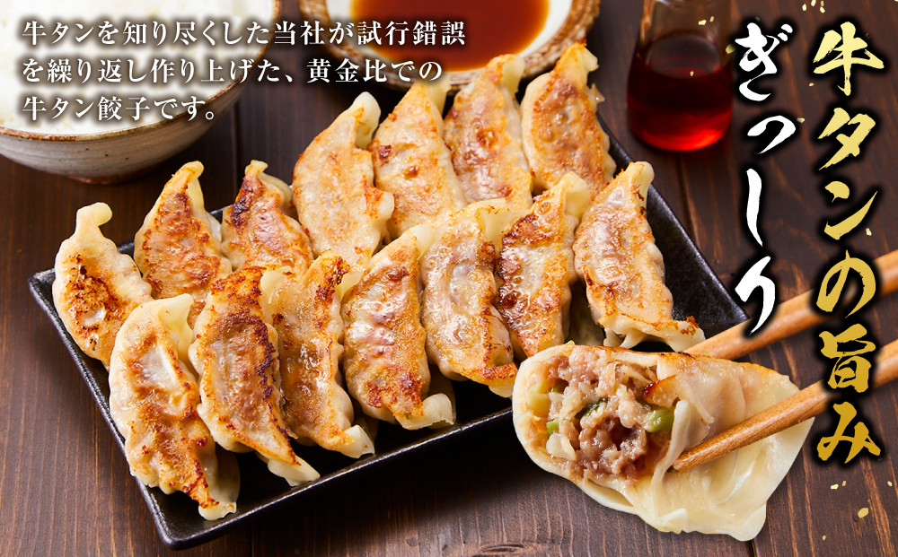 牛タン加工会社　アウトカム　牛タン餃子２種セット