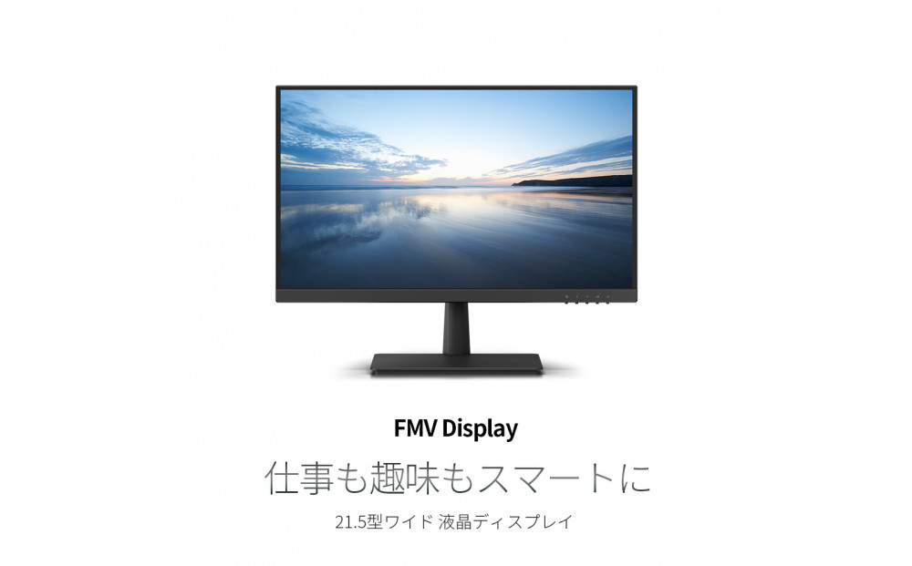 FMV Display　21.5型ワイド ノングレア液晶（WMD22021BT）