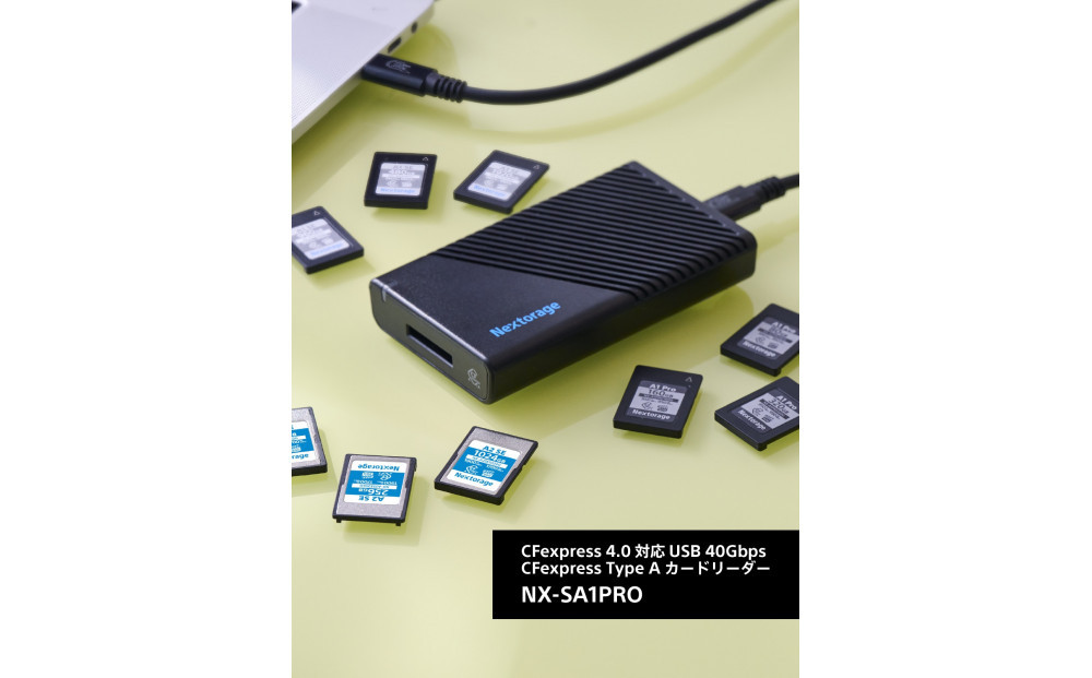 NX-SA1PROス廚Fexpress Type A USB 40Gbps 繧ォ繝シ繝峨Μ繝シ繝繝シ