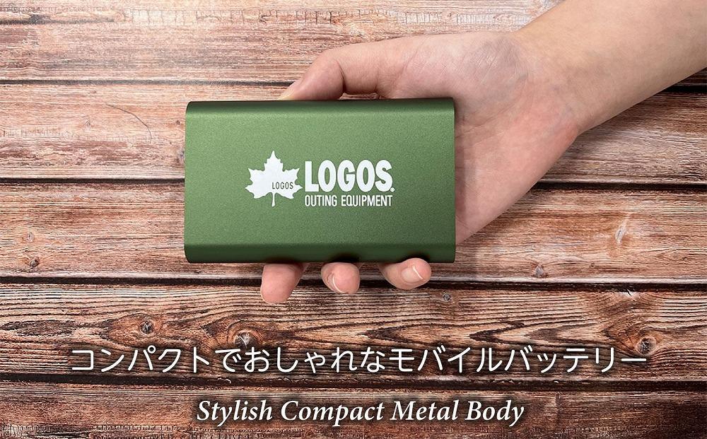 【多摩電子工業株式会社】LOGOSモバイルバッテリー 10000mAh PD20W対応 LG-LP124G【グリーン】