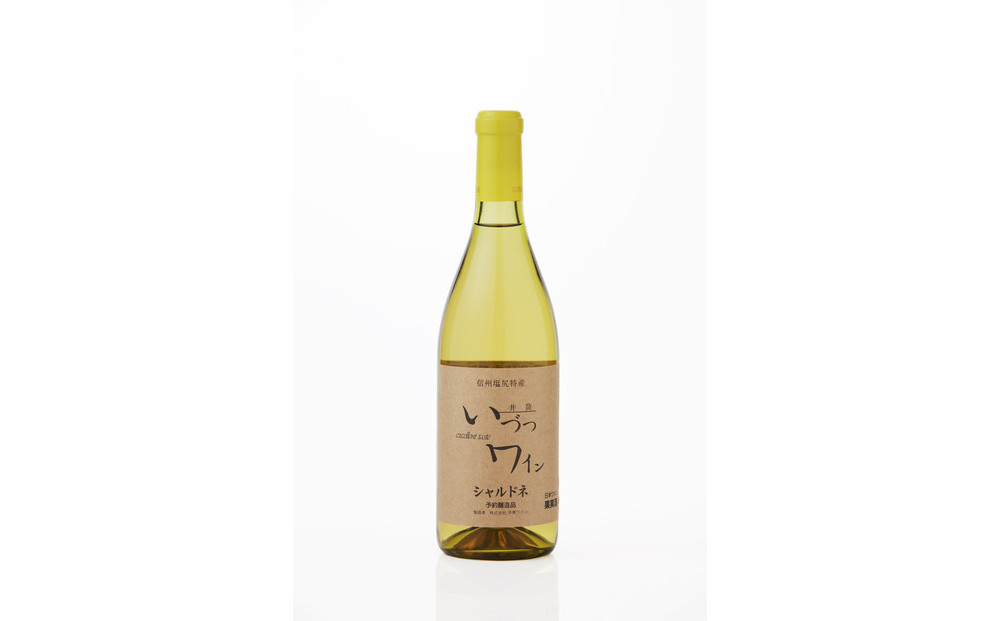 井筒ワイン 酸化防止剤無添加 井筒シャルドネ 白 辛口 720ml × 2本 発売元 株式会社片山