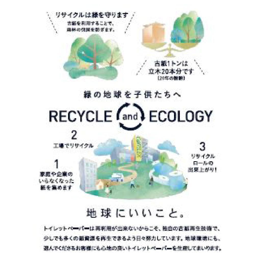 プレジャブル ロングトイレットペーパーダブル72ロール(18ロール入×4袋)