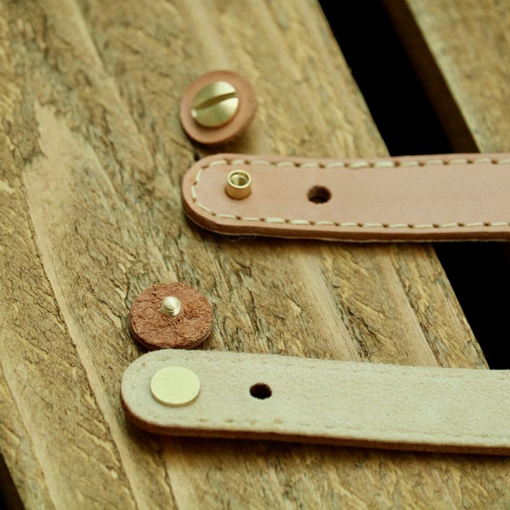 SKLO 首かけタッチペンホルダー+レザーマスクバンド　Longタイプ【Black】