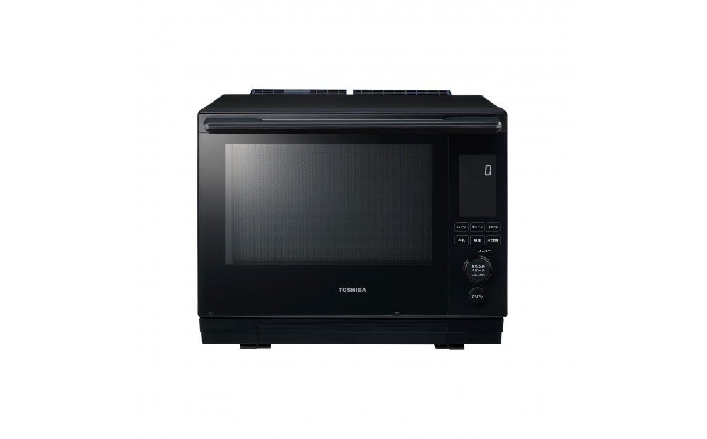 東芝 石窯ドーム 過熱水蒸気 オーブンレンジ ER-D3000B(K) 30L ブラック オーブン２段 レンジ 本格調理 おまかせ調理 簡単 時短 お好み温度 あたため 薄型 コンパクト お肉 魚 冷凍 食品 パン 家電 調理家電 キッチン家電 TOSHIBA 人気 おすすめ ヘルシー