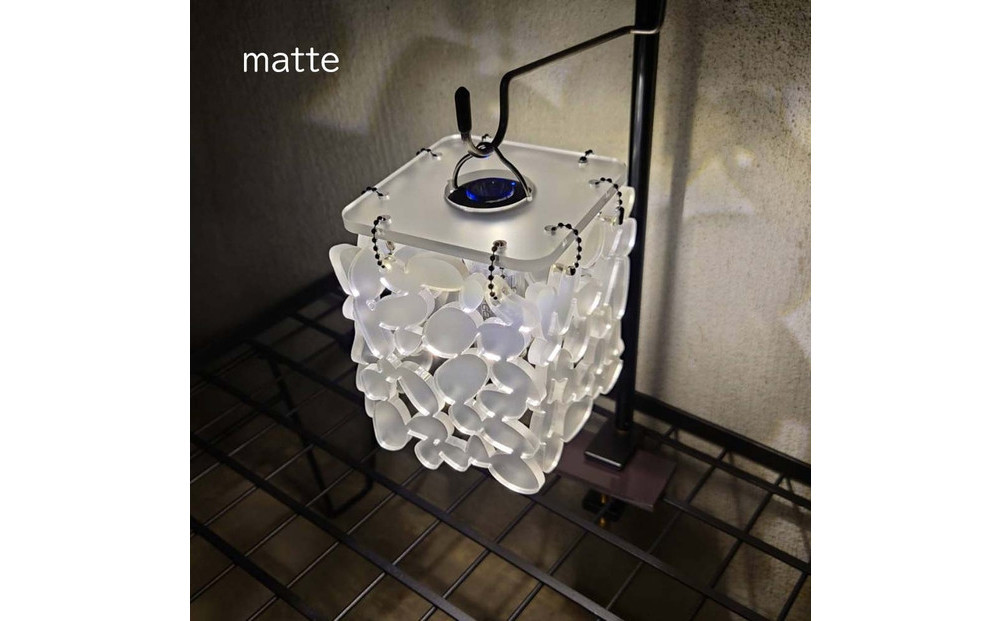 ゴールゼロ用シェード　Konoha　木の葉　1個　アウトドア・インテリアに　川崎市自社工場一貫生産品【matte】