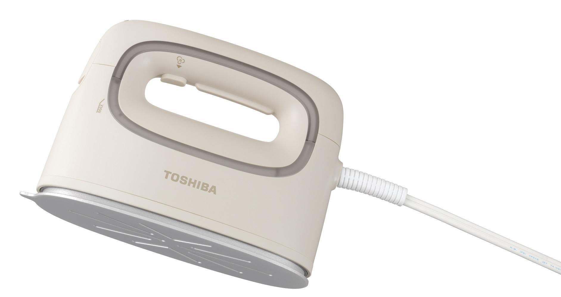 東芝 衣類スチーマー コード付き TAS-V70(N) ベージュ 軽量 0.68kg 2way スチーマー アイロン スチーム コンパクト スムーズ 素早い立ち上がり 約17秒 シワのばし ニオイ シワ 清潔ケア 脱臭 除菌 家電 おすすめ 人気 TOSHIBA 神奈川県 川崎市