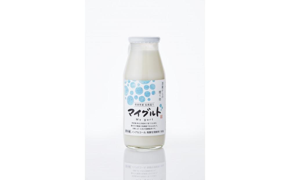 寺田本家 乳酸発酵あま酒 マイグルト 160g x 24本 ノンアルコール 発売元 株式会社片山 【kw0134-0080】