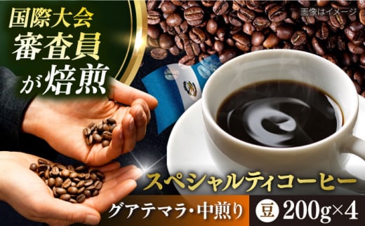コーヒー豆 お試し 自家焙煎 中煎り グアテマラ 200g×4 TSUKIKOYA COFFEE ROASTER ツキコヤ 珈琲 こだわり 横須賀【株式会社RUINS】 [AKAD036]