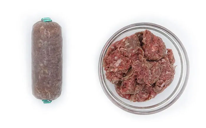 【全3回定期便】 【犬猫用・ペット用】馬肉パーフェクトプラス　800g×2袋(80g×20本)　ペットフード　馬肉ペットフード　【ディアラ】 [AKGU008]