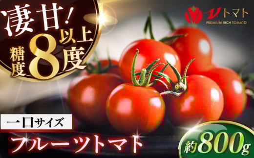 【先行予約】V トマト 糖度8度以上 800g フルーツトマト とまと 濃厚 高糖度 高栄養 限定 神奈川 横須賀 野菜 サラダ 子ども 食卓【株式会社ブイ・テクノロジー】 [AKBL004]