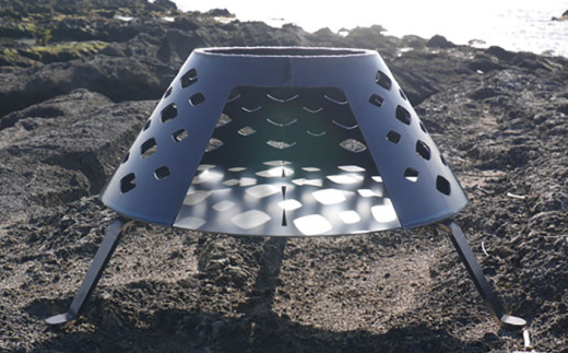 【選べる収納ケース2色】焚火台 FUJIYAMA 収納ケース付き 【ANAテック株式会社】 [AKBD013]