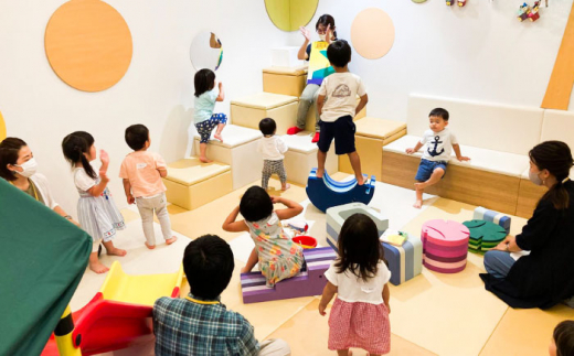 mam&kids salon 「結-Yui-」　親子サロン　横須賀市鴨居　1日利用券10枚セット 託児所 一時預かり フリースペース フリー 子ども 子供 こども 回数券 横須賀  【株式会社LINK】 [AKFX002]