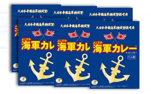 よこすか海軍カレー 180g×6 ビーフカレー 海軍カレー 軍艦 横須賀 自衛隊 神奈川 レトルト 非常食 保存食【横須賀商工会議所 おもてなしギフト事務局（株式会社調味商事）】 [AKAQ002]