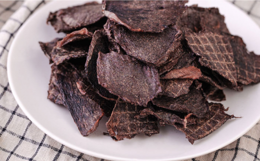 【全12回定期便】鹿肉ジャーキー（80g×2袋） ペット 犬 猫 手作り 国産 てづくり こだわり ドッグフード  横須賀 【ペットフードYM japan】 [AKEX029]