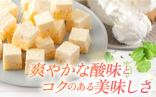 【訳あり】クリームチーズケーキ  クリームチーズケーキ チーズケーキ けーき 洋菓子 カットケーキ こども ひとくちサイズ たっぷり パーティ 人気  【ファミール製菓株式会社】 [AKCI006]