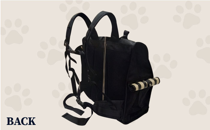 【黒】ペット用ダッコリュック中 【ミスターバックマン】 [AKHS006-1]