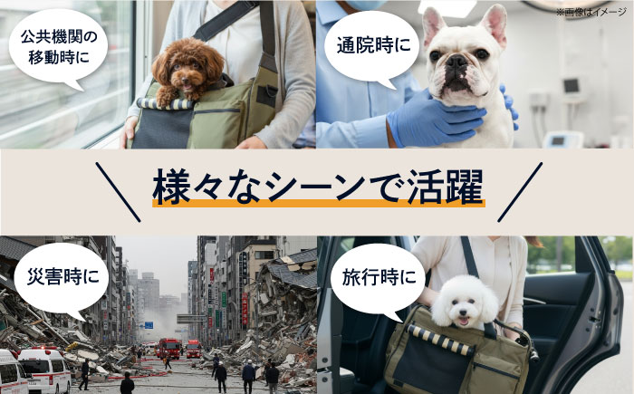 ペット用キャリーバッグ ワンショルダーダブル特大 【ミスターバックマン】 [AKHS001]