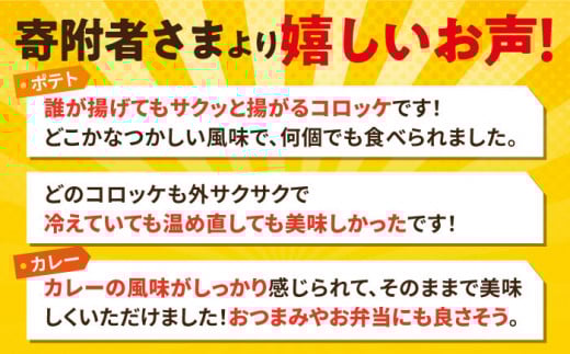 コロッケ食べ比べセット ポテトコロッケ30個 カレーコロッケ30個 ビーフコロッケ20個 かぼちゃコロッケ20個 計100個 5.4kg 惣菜 お弁当 パーティー 肉 おかず 横須賀【三富屋商事株式会社】 [AKFJ011]
