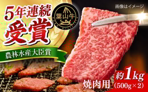 【冷蔵発送でお届け】 葉山牛 焼肉用切り落としセット 約1kg 【JAよこすか葉山】 [AKFO012]
