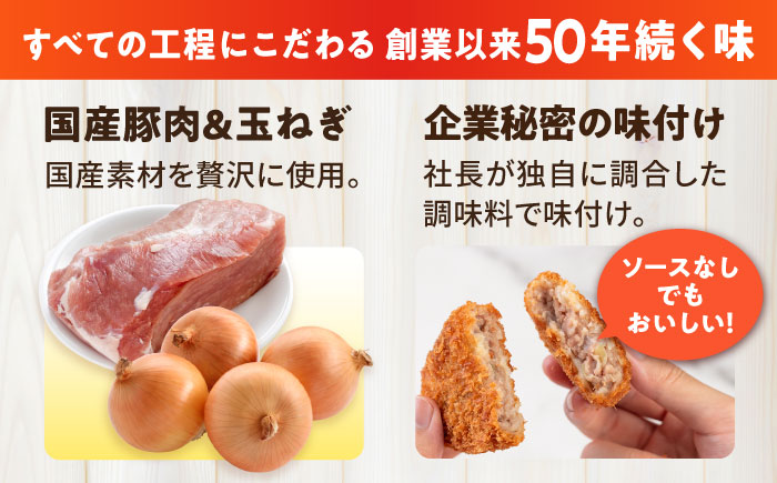 メンチカツ 10個 900g 【三富屋商事株式会社】 [AKFJ106]