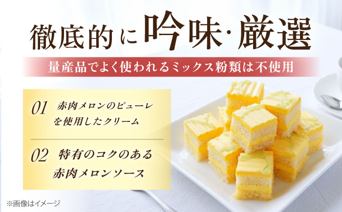 赤肉メロンのケーキ 【ファミール製菓株式会社】 [AKCI025]