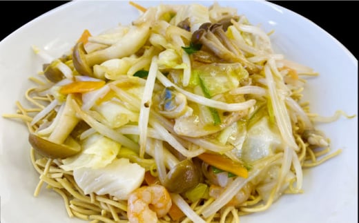 船食製麺のかた焼きそば約110g×10袋セット 特製あんかけの素付き 即席麺 パリパリ麺 あんかけ焼きそば 皿うどん 揚げ麺 横須賀【有限会社 船食製麺】 [AKAL019] 10000円 1万円