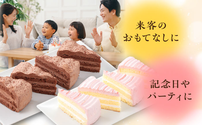 人気カットケーキ食べ比べ12個（4個×3種）（チョコ/ベイクドチーズ/ベリー＆ミルク）合計3箱 【ファミール製菓株式会社】 [AKCI024]