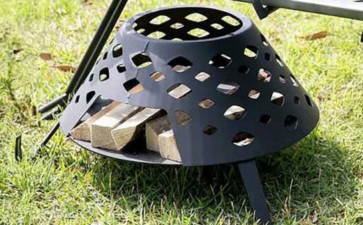 【収納ケース ブラック】焚火台 FUJIYAMA 収納ケース付き 【ANAテック株式会社】 [AKBD013-1]