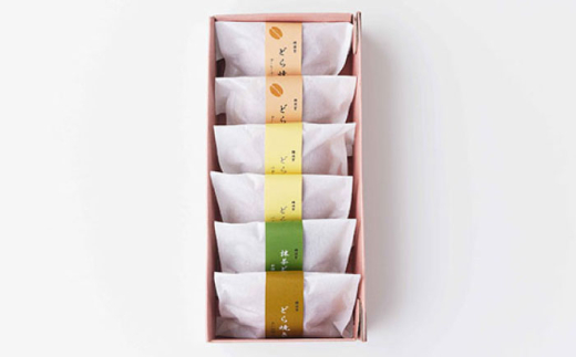 横須賀どら焼き 6個セット 4種類 バター 抹茶 コーヒー プレーン 和菓子 菓子 スイーツ どらやき 【有限会社さかくら総本家】 [AKEI009]