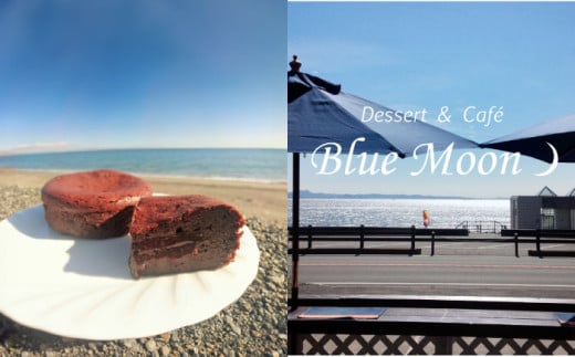 チョコレートケーキブルームーンショコラ（12cm 5号）【横須賀商工会議所 おもてなしギフト事務局(ブルームーン)】 [AKEF001]