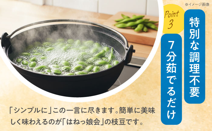 【先行予約】【数量限定100セット】はねっ娘 枝豆 1.5kg（300g×5袋）【有限会社岩崎ファーム】えだまめ 枝豆 あまおとめ [AKCZ001]
